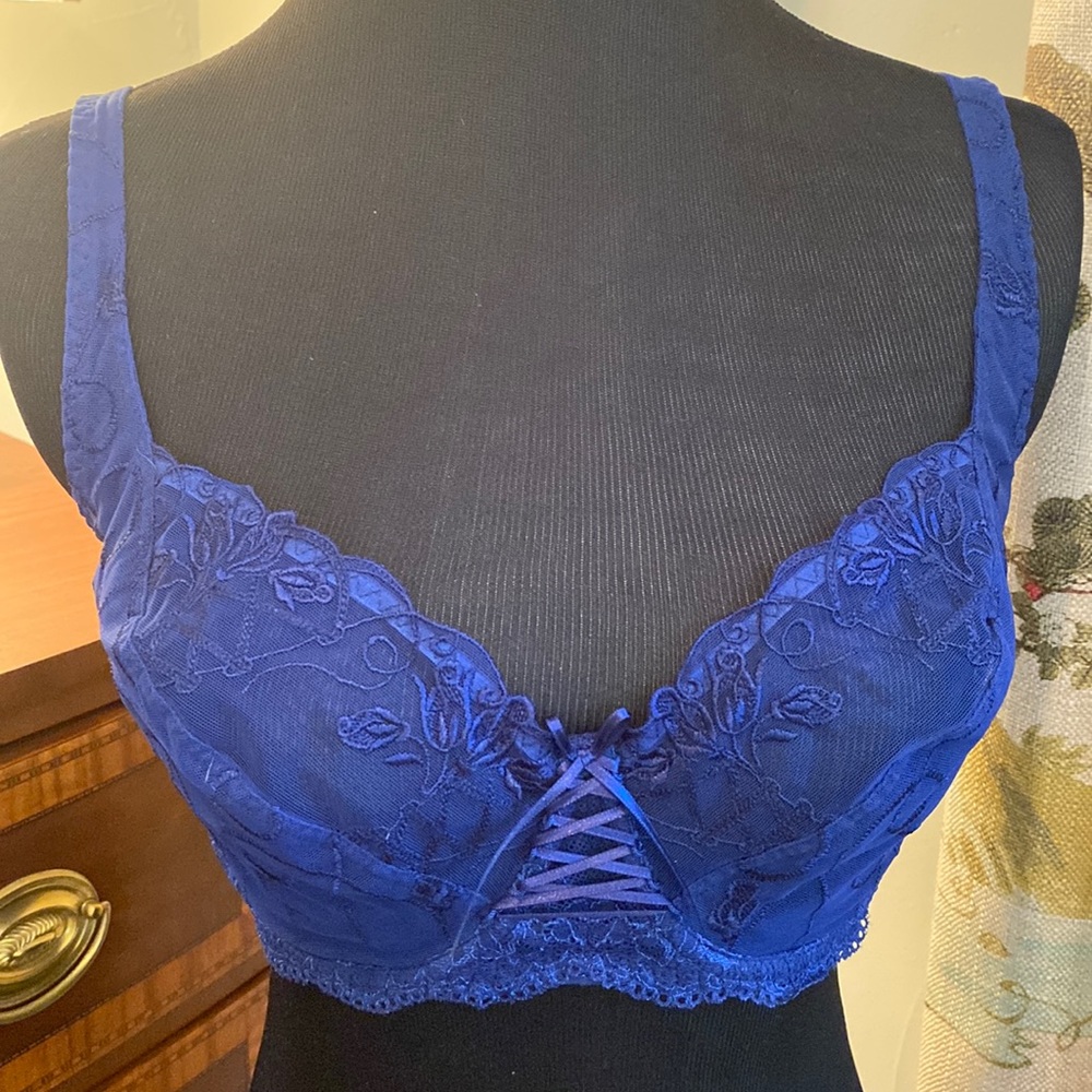 Antinea Delicate Lace French Bra 34 E